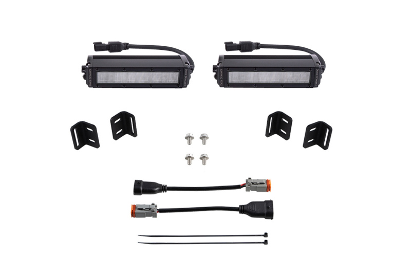 Toyota Tundra Fog Light Kit - Diode Dynamics - SS6 LED - White - `22-`27